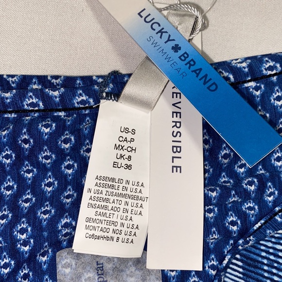 Lucky Brand Nomad Reversible Bikini Bottom S - Picture 14 of 14